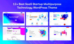 Modern SaaS WordPress Themes for High-Tech Businesses