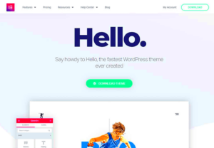 Elementor Hello Theme A Free WordPress Kit for Designers