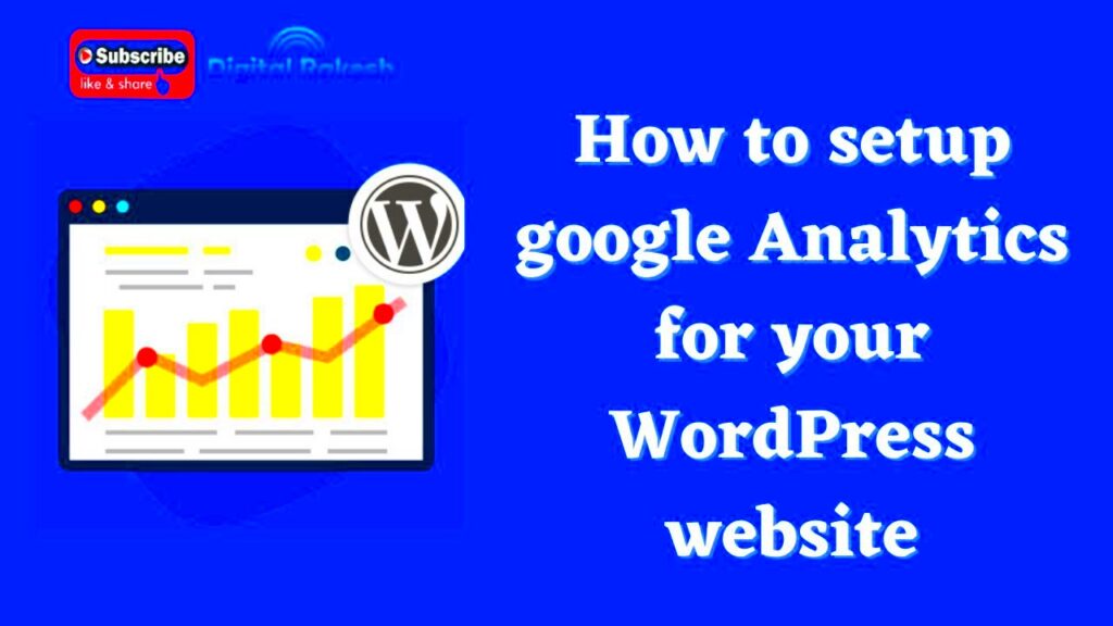 How to setup google Analytics for your WordPress website  YouTube