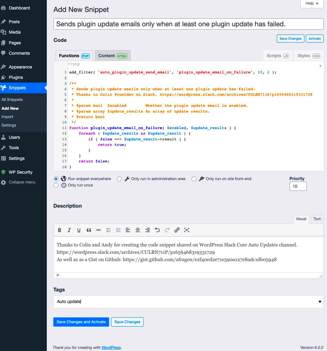 Best WordPress Plugins for Adding Code Snippets