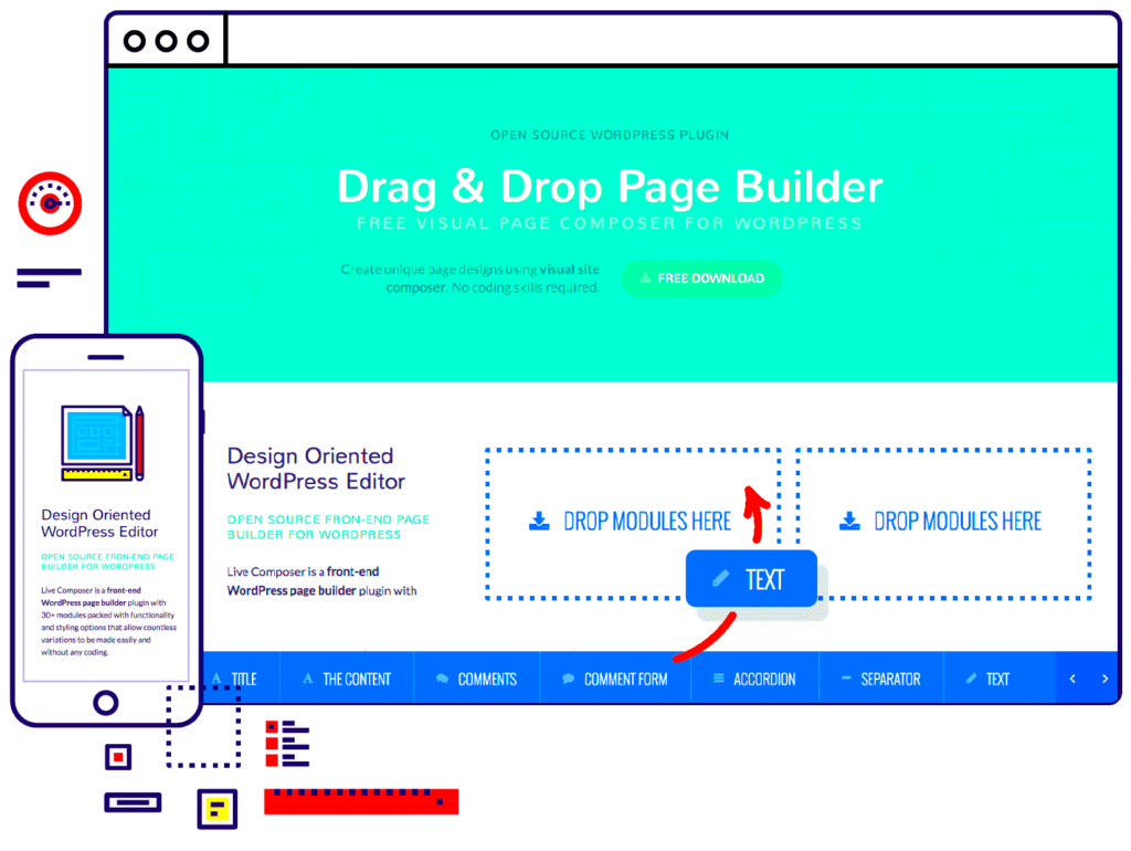 WordPress Drag and Drop Plugin  EpicTools