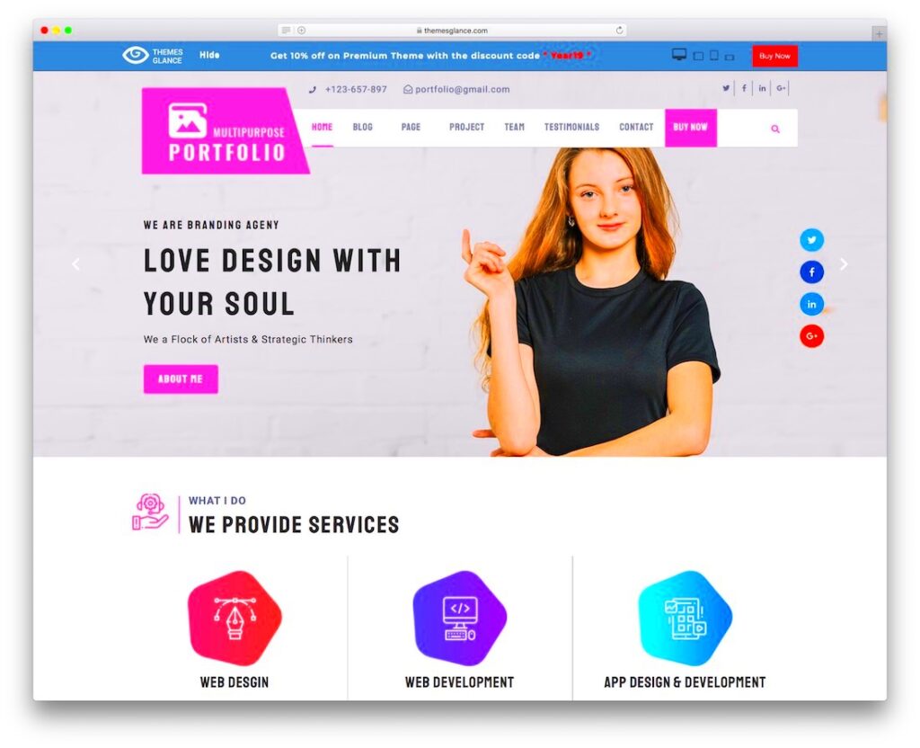 18 Best Free WordPress Portfolio Themes 2024  Colorlib