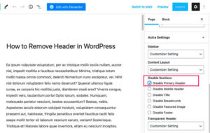 Turn Off Headers for Specific Posts Using Free WordPress Plugins