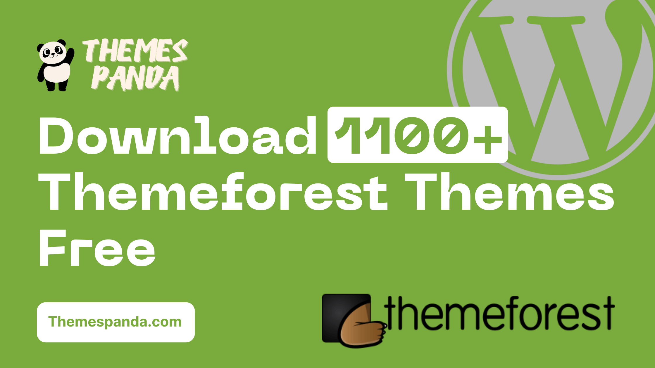 Download 1100+ ThemeForest Themes