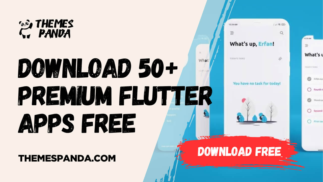 Download 50+ Premium Flutter Apps Free